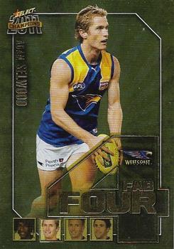 2011 Select AFL Champions - Fab Four Gold #FFG62 Adam Selwood Front